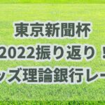 東京新聞杯【2022年】振り返り!!オッズ理論的銀行レース!!