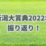 新潟大賞典【2022年】振り返り!激走馬の複勝オッズに注目