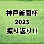 神戸新聞杯【2023】振り返り!!オッズ断層馬が激走で穴馬券演出