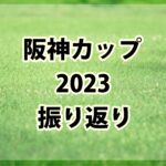 阪神カップ【2023年】振り返り!!複勝異常オッズ馬がわかれば必勝レース!!